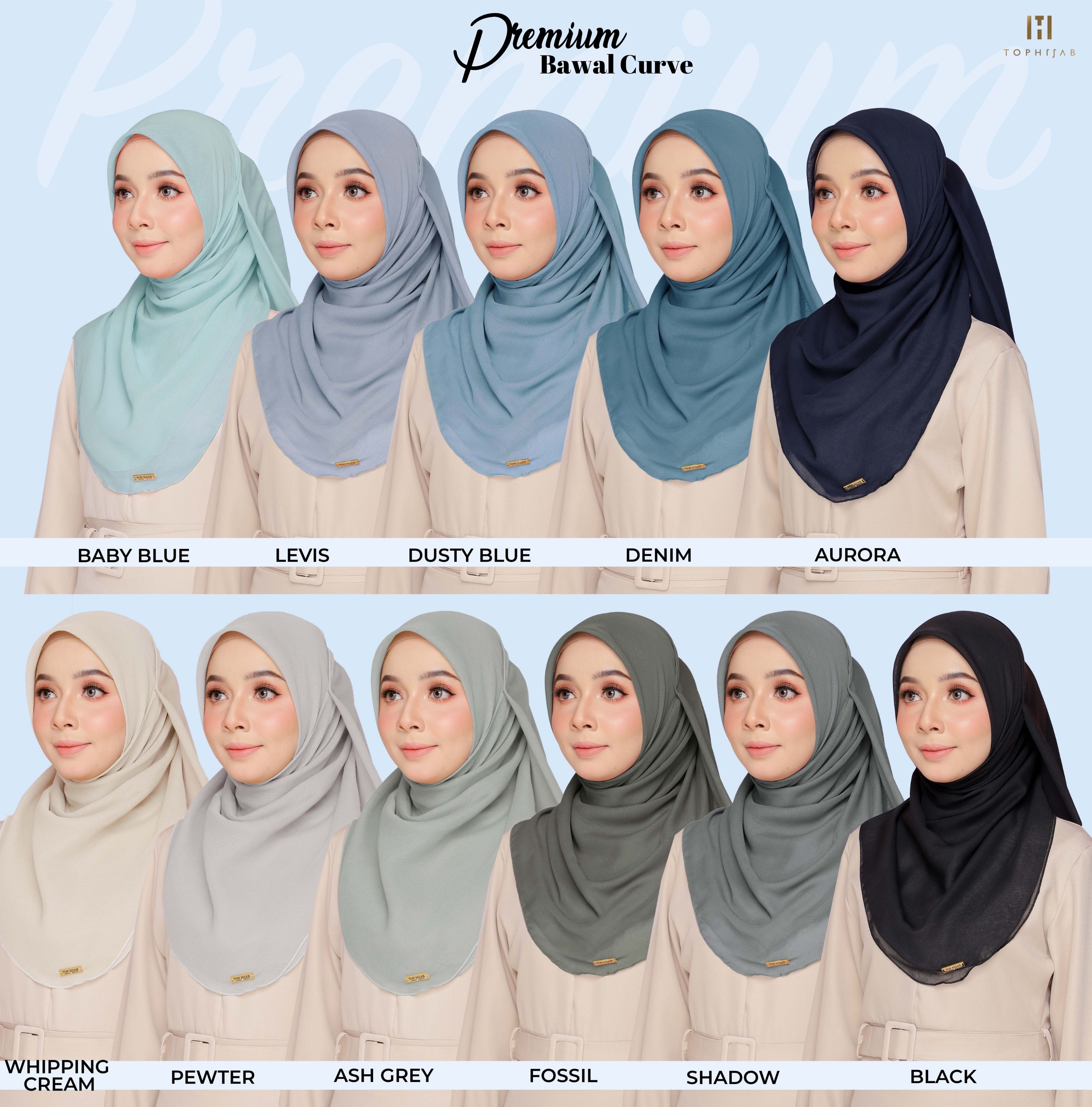 bawal shawl top hijab