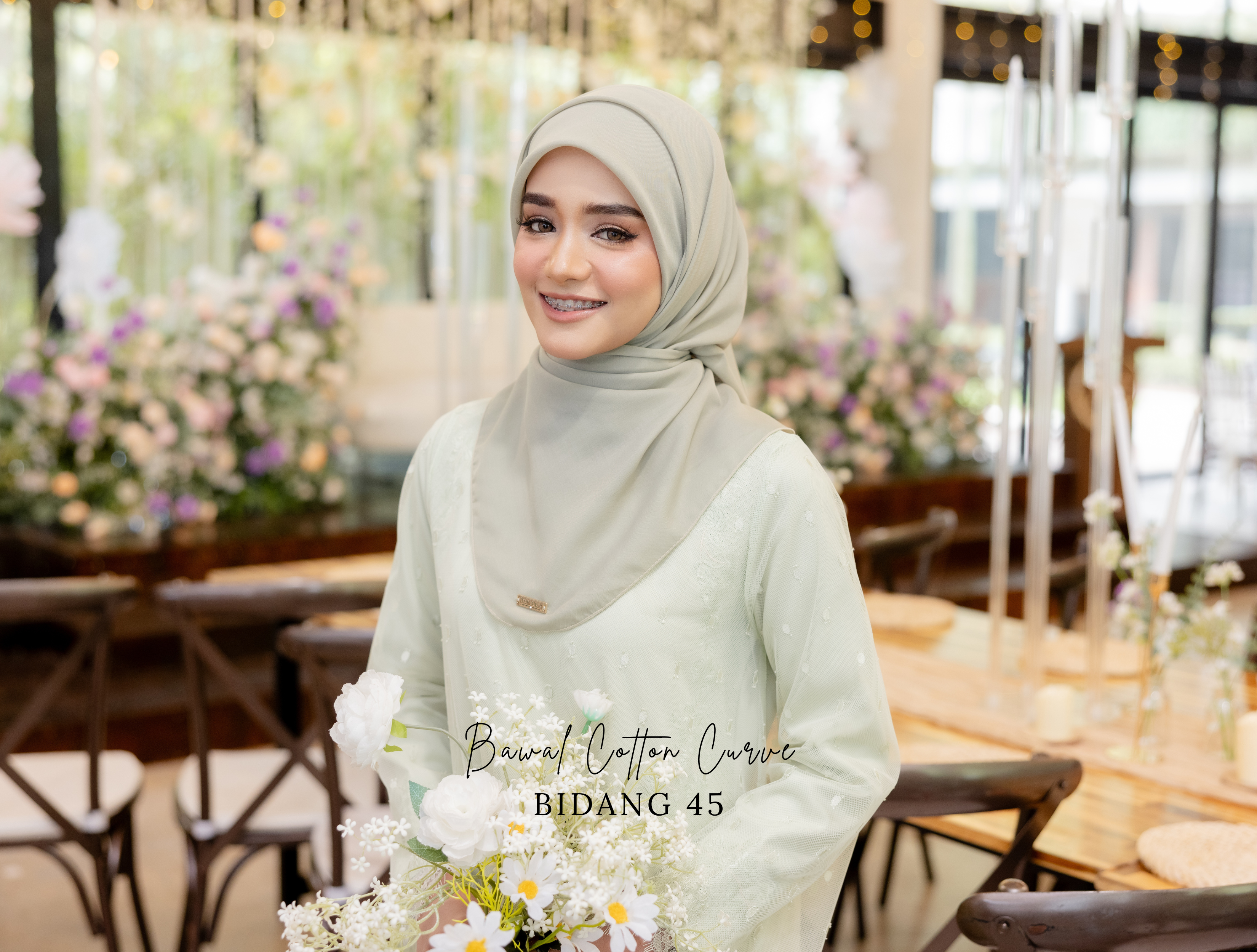 BAWAL COTTON CURVE BIDANG 45