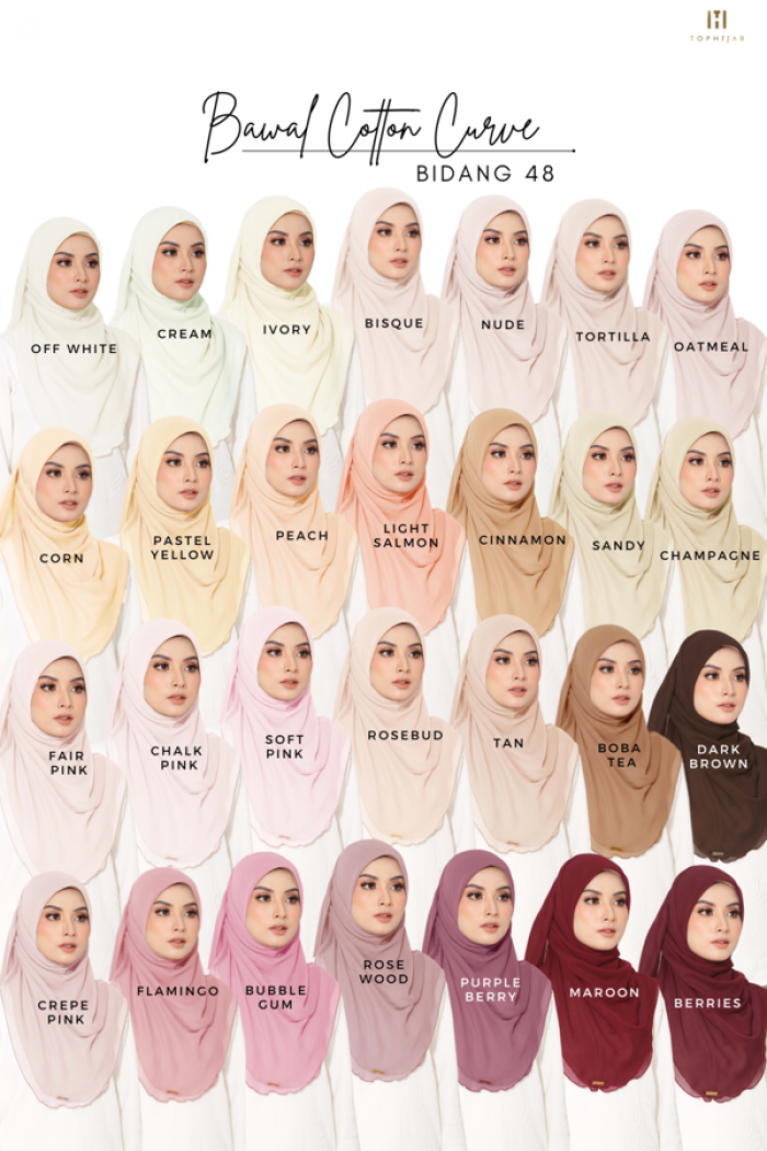 BAWAL CURVE BIDANG 48- BERRIES