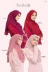 BAWAL SHAWL COTTON- RED DAHLIA
