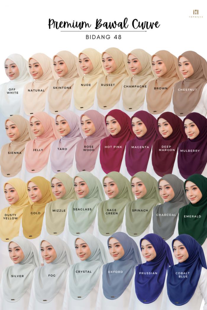 CHARCOAL - PREMIUM BAWAL CURVE BIDANG 48
