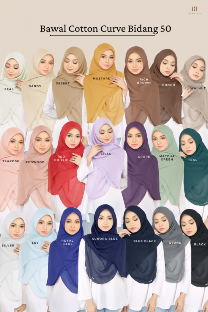 BAWAL CURVE BIDANG 50- SEAL