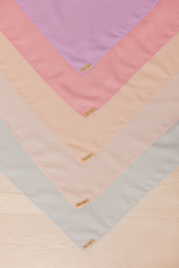 BAWAL COTTON SQUARE BIDANG 48 - MAUVE LILAC