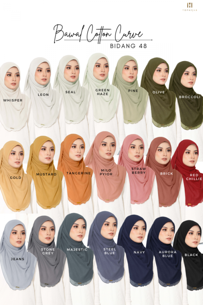 BAWAL CURVE BIDANG 48- LEON