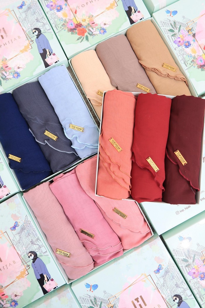 BAWAL COTTON CURVE BIDANG 48- BABY PINK