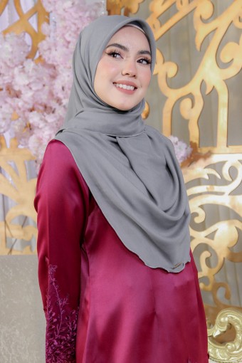 BAWAL CURVE SOFT COTTON- ASH GREY