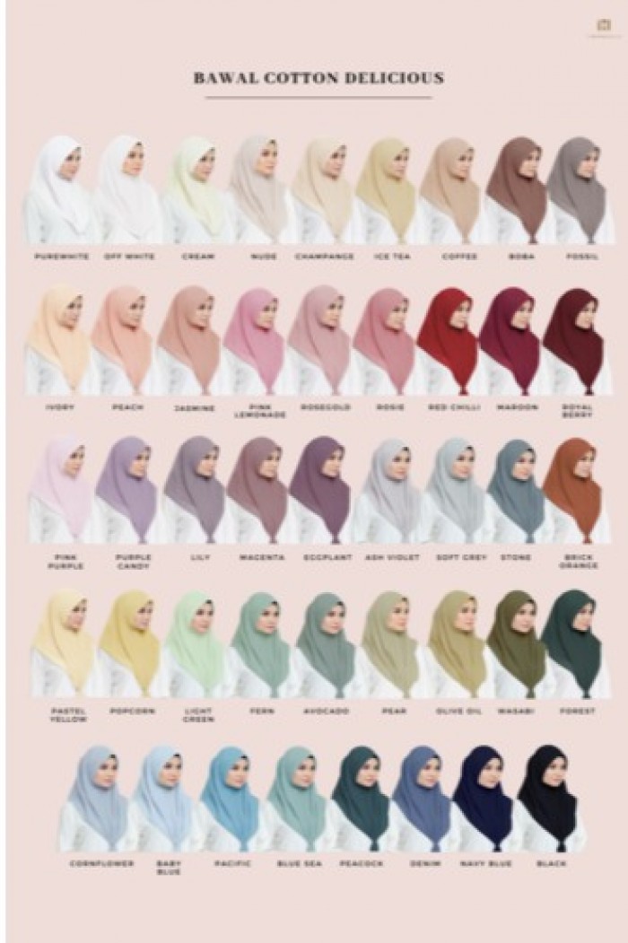 BAWAL COTTON DELICIOUS- PEAR