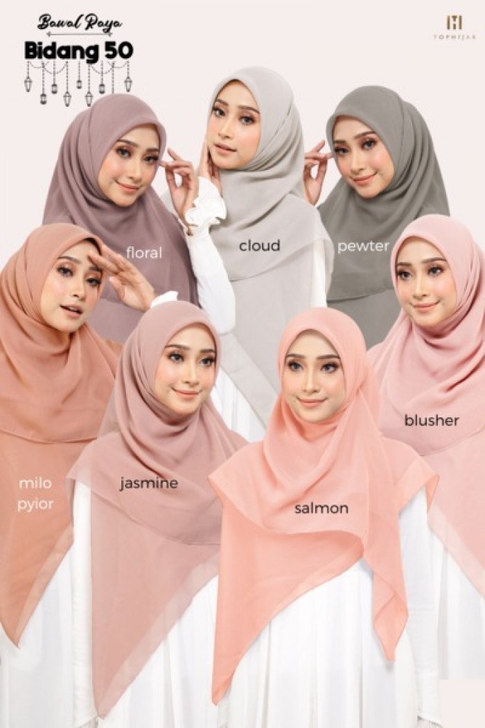 BAWAL RAYA BIDANG 50- FLORAL