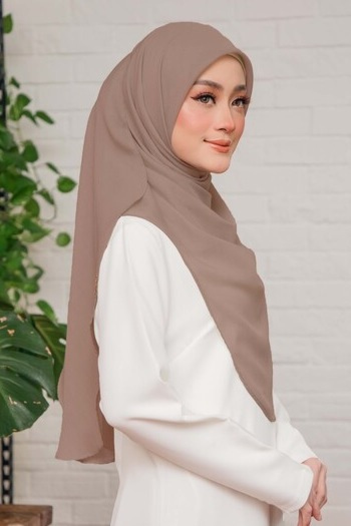 CHESTNUT - BAWAL SHAWL 'W' BIDANG 45