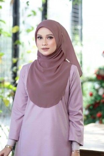 DUST PURPLE - BAWAL SHAWL ANTI DRAPPING BIDANG 45