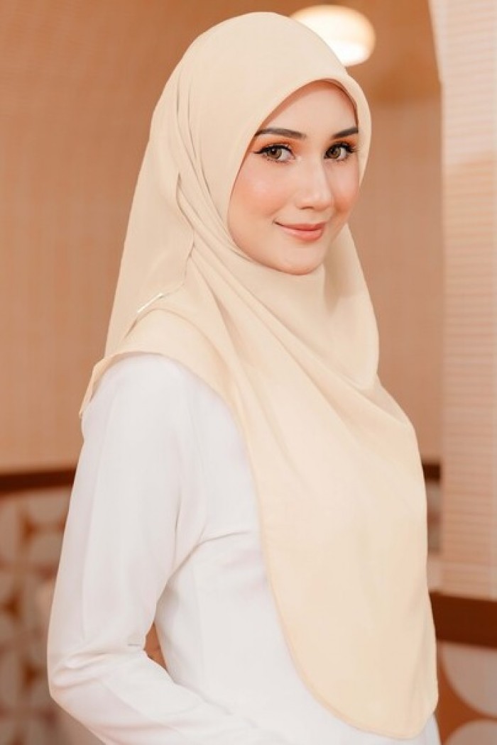 NATURAL - BAWAL SHAWL 'W' BIDANG 48