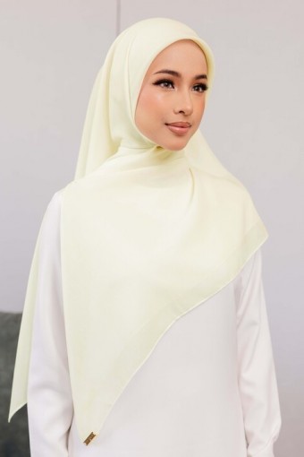 BAWAL COTTON SQUARE BIDANG 48 - CREAM