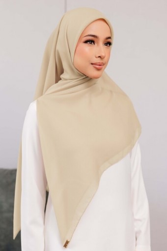 BAWAL COTTON SQUARE BIDANG 48 - KHAKI