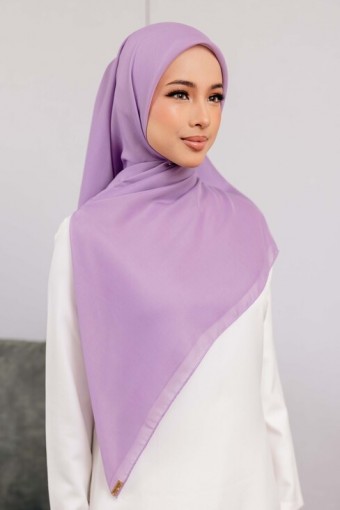 BAWAL COTTON SQUARE BIDANG 48 - MAUVE LILAC