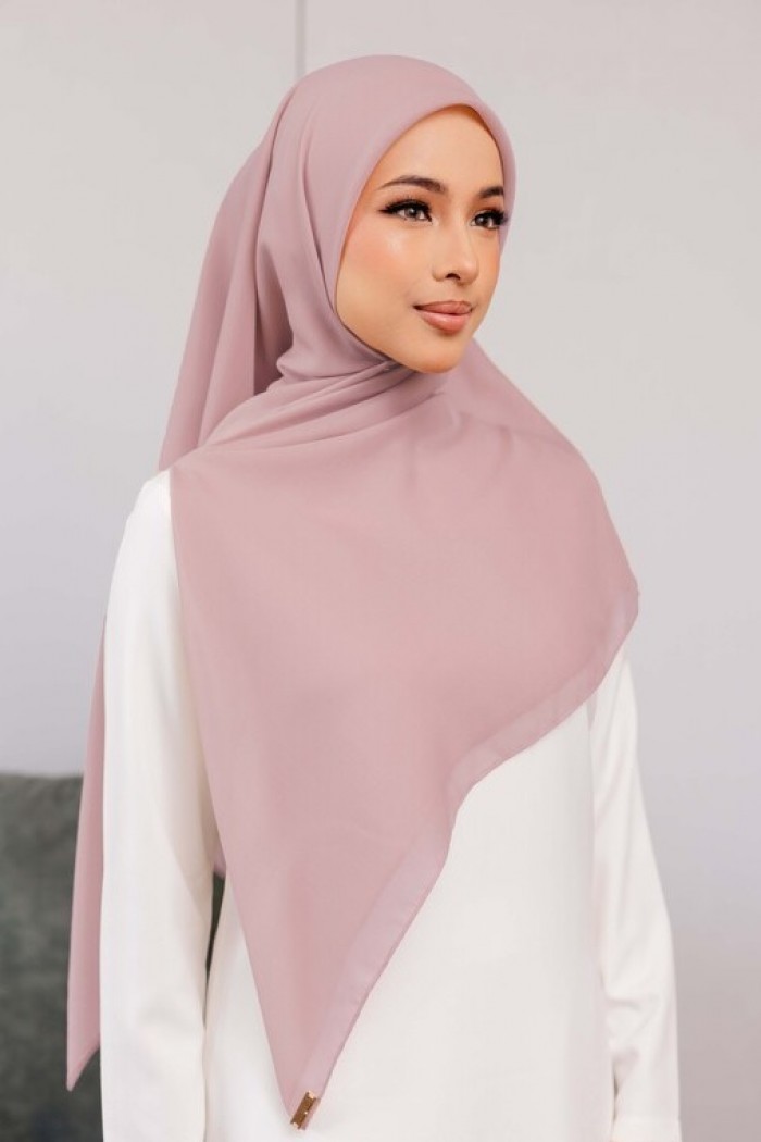 BAWAL COTTON SQUARE BIDANG 48 - MIST LILAC