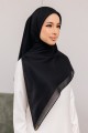 BAWAL COTTON SQUARE BIDANG 48 - BLACK