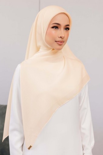 BAWAL COTTON SQUARE BIDANG 48 - NUDE