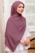 SILKY CHIFFON SHAWL - ORCHID