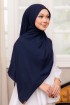 SILKY CHIFFON SHAWL - AURORA BLUE