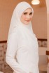 OFF WHITE - BAWAL SHAWL 'W' BIDANG 48