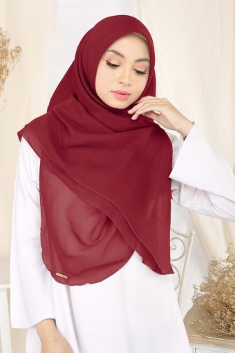 BAWAL CURVE BIDANG 50- MAROON