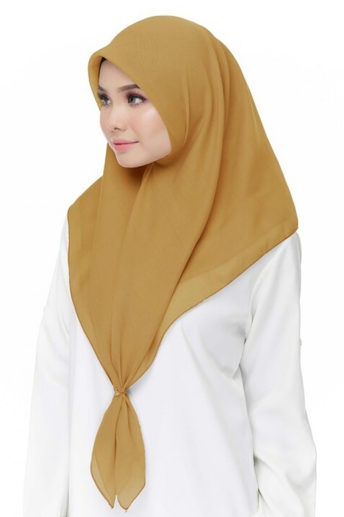 GOLD- BAWAL COTTON SQUARE