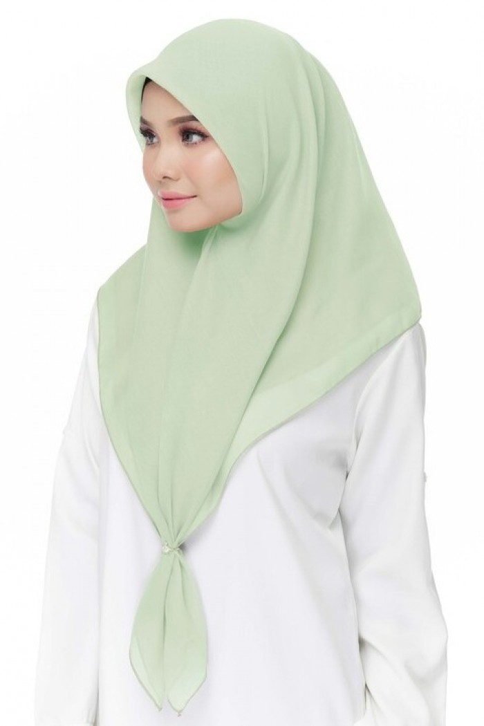 DUSTY LIME- BAWAL COTTON SQUARE
