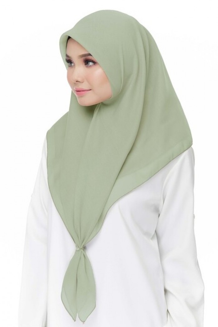 SAGE GREEN- BAWAL COTTON SQUARE