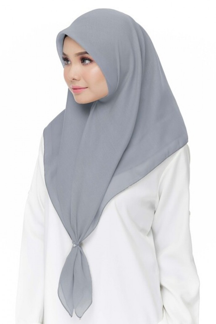 STONE GREY- BAWAL COTTON SQUARE