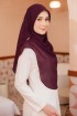 BURGUNDY - BAWAL SHAWL 'W' BIDANG 48