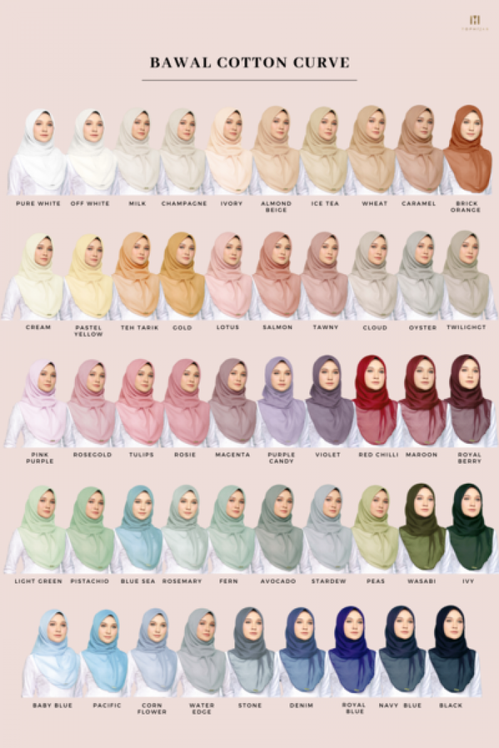 BAWAL COTTON CURVE- PISTACHIO