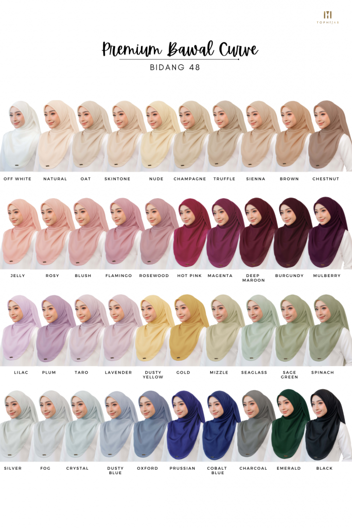 SKINTONE - PREMIUM BAWAL CURVE BIDANG 48