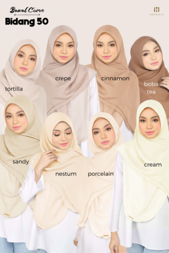 BAWAL CURVE BIDANG 50- NESTUM