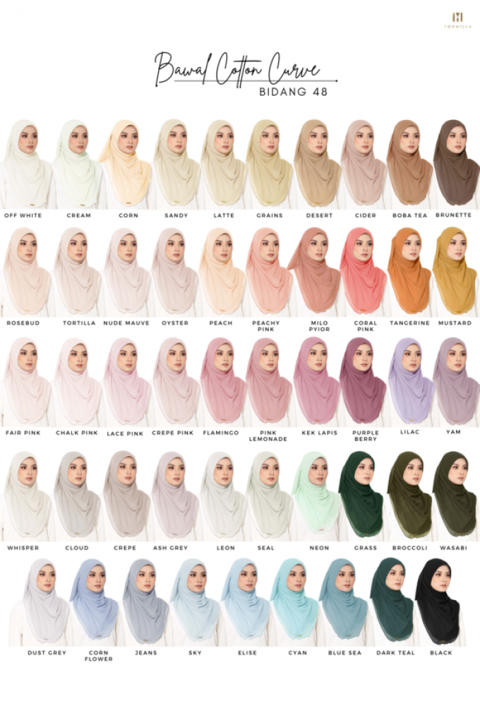 BAWAL CURVE BIDANG 48- ELISE