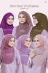 BLUSH - BAWAL SHAWL ANTI DRAPPING BIDANG 45