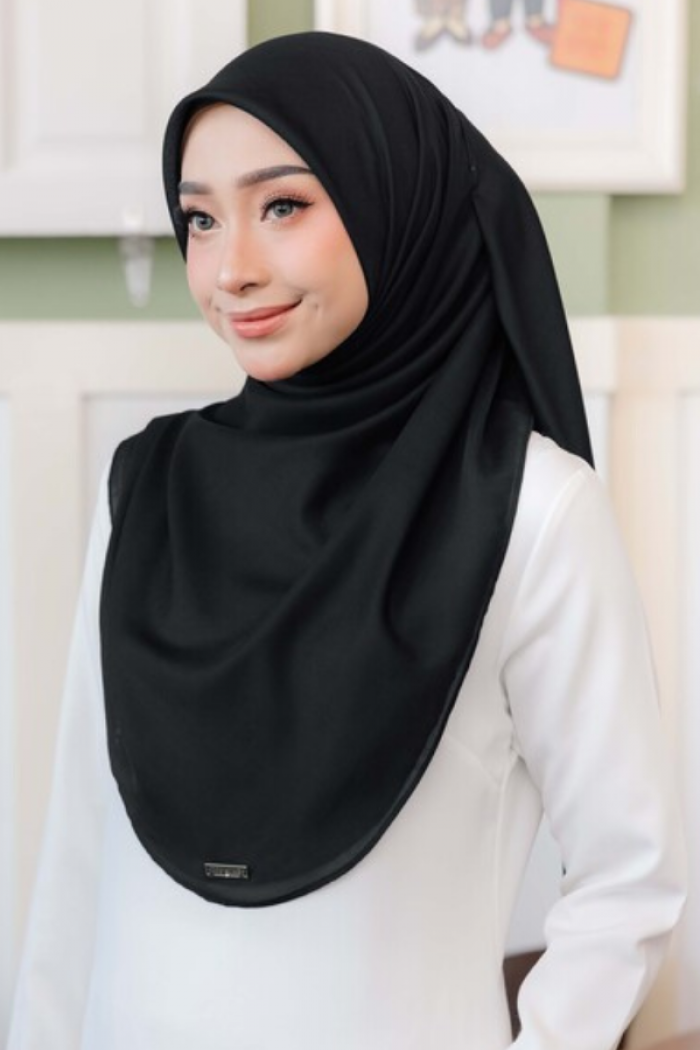 BLACK - PREMIUM BAWAL CURVE BIDANG 48