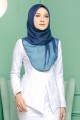 BAWAL COTTON CURVE- BLUE BERRY