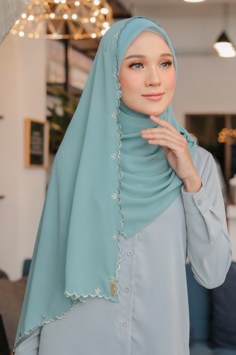 BAWAL SHAWL SULAM - PAPERMINT