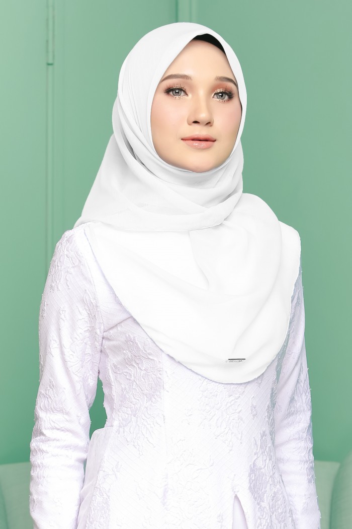 BAWAL COTTON CURVE- PURE WHITE