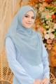 BAWAL SHAWL COTTON- PALE AQUA